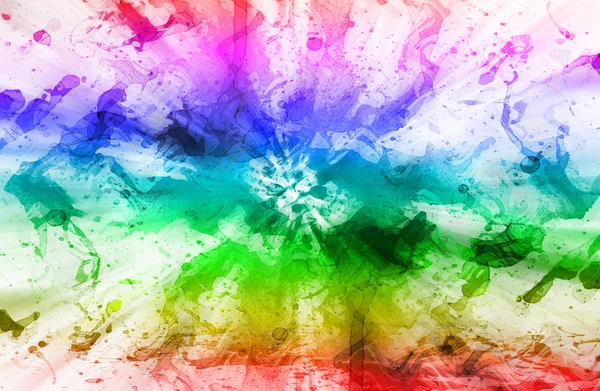 Multicolor Abstrato Aquarela Com Fundo — Fotografia de Stock