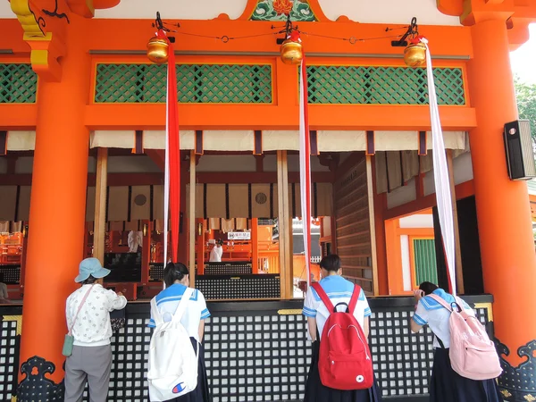 Osaka Japan May 2016 Unidentified Tourist Travel Osaka Temple Most — Stock Photo, Image