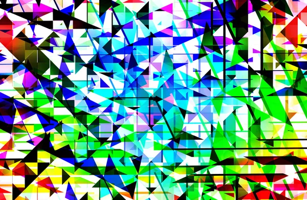 Abstract Multicolor Background Square Pattern — Stock Photo, Image