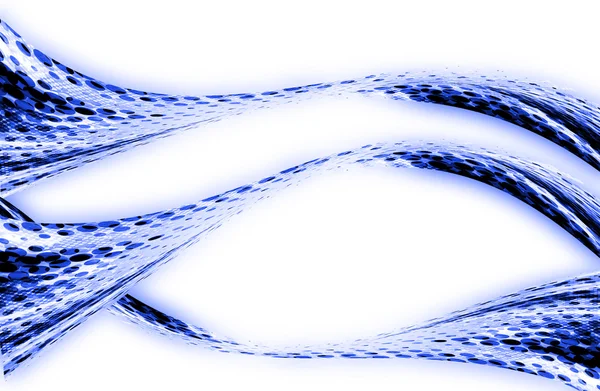 コピースペーステンプレート用のモーションブラー付き抽象的な青の背景 — ストック写真