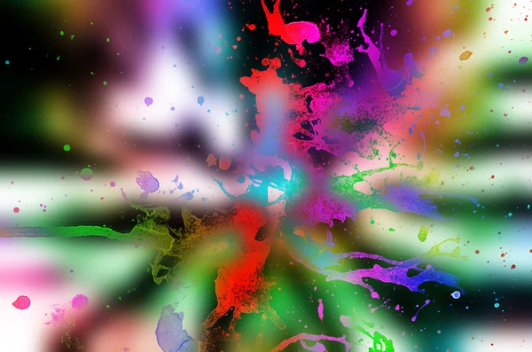 Fondo Multicolor Abstracto Con Desenfoque Movimiento —  Fotos de Stock