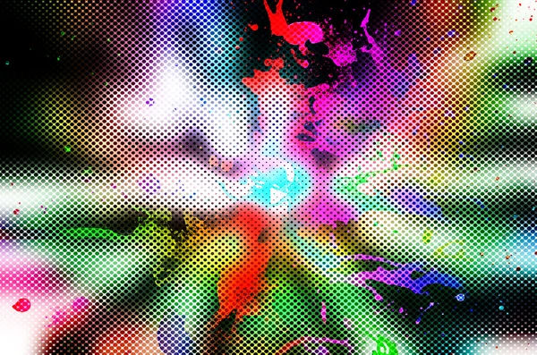 Абстрактный Многоцветный Фон Размытием Движения — стоковое фото
