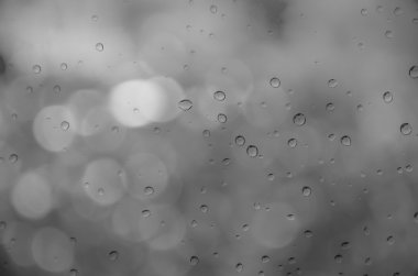 Gri geri damla su ile yer