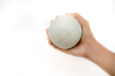 Softbol için el