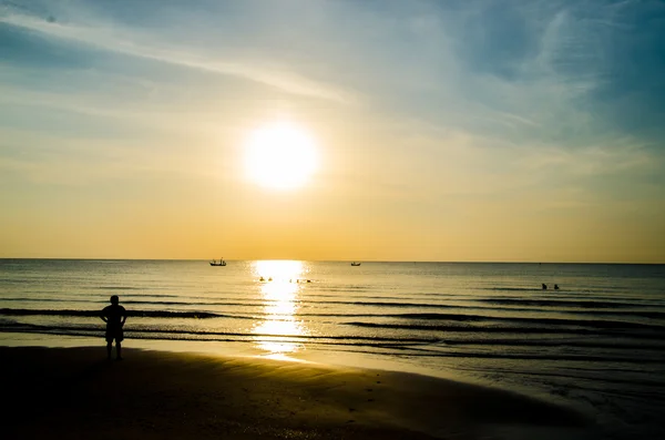 À la recherche du lever du soleil — Photo