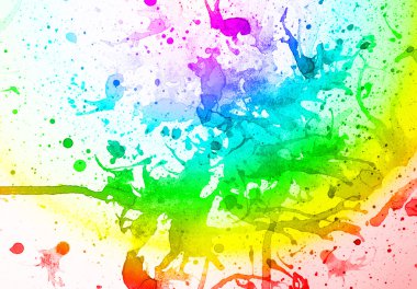 Çok renkli arka plan desen stili ile