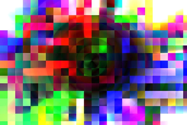 Sfondo multicolore con stile pattern — Foto Stock