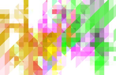 Çok renkli arka plan desen stili ile