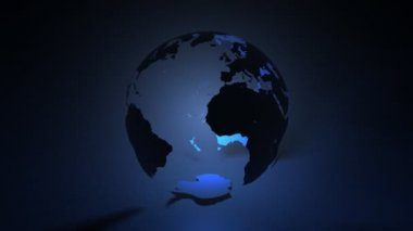 Toprak İçten Parlayan Mavi