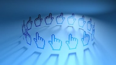 Parmak Fare İşaretçileri (Hd Loop)