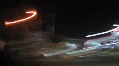 Sürücü Şehir Gece Timelapse