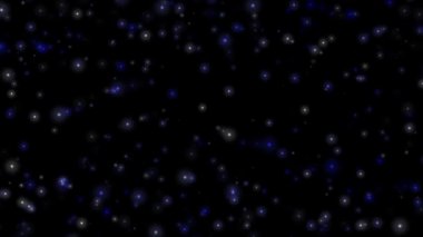 Yıldızlar Uzayı (Soyut Mavi) (Döngü)