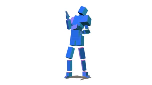 Faire la danse du robot (Animation de figure 3D )