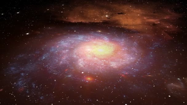 Galaxie et étoiles de l'espace profond — Video