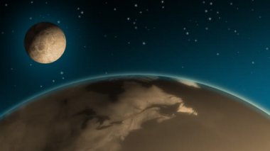 Ay, yıldız ve dünya