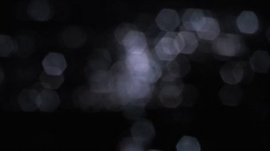 Şehir ışıkları odak