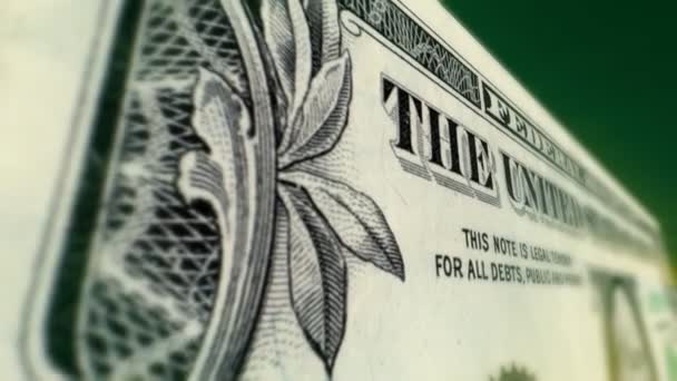 Un dollar Bill 3D Move — Video