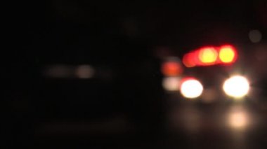 İtfaiye Araçları (Gece Optik Defokus)