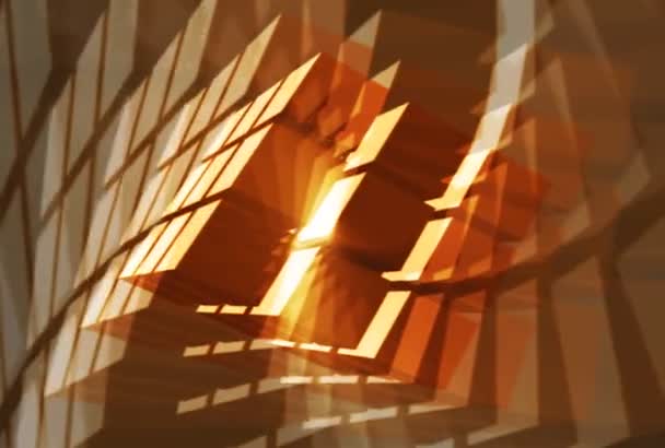 Conception géométrique de cube de rorschach 