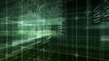 Borsa ve finansal veri animasyon