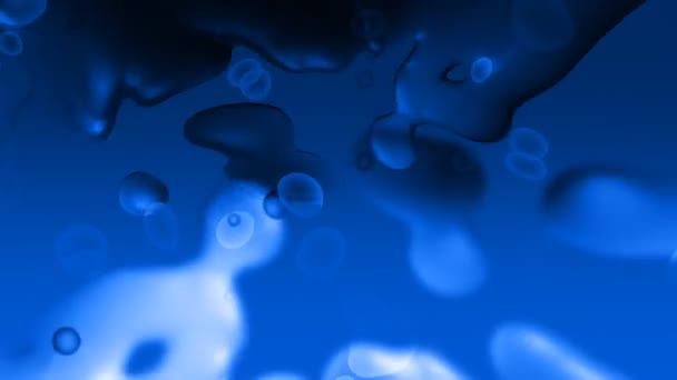 Lampe de lave psychédélique des années 60 Blobs 