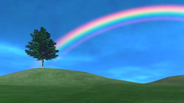 Весенний день, Tree & Rainbow
