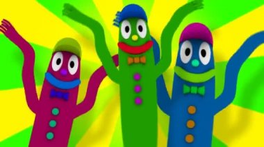Wacky şişirilebilir tüp çocuklar