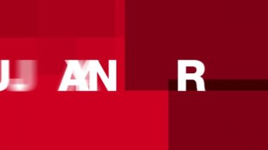 Ocak metin animasyonu (Hd Loop)