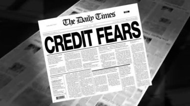 Kredi korkular - gazete başlığı (Intro + döngüler)