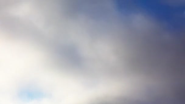 空のタイムラプス雲 — ストック動画