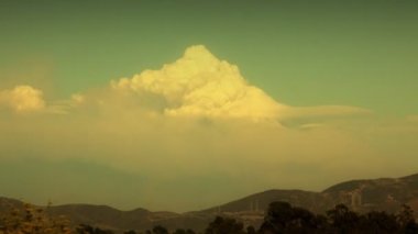 Wildfire Smoke In the Sky (Time-Lapse HD)