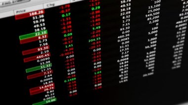Borsa canlı fiyatları finansal veri akışı