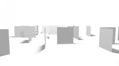 Hareket 3d Grafik Şekiller Soyut Animasyon