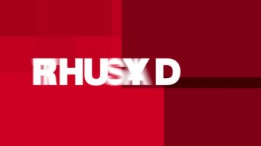 Perşembe Metin Animasyonu (Hd Loop)