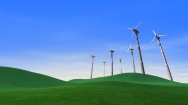 Wind Turbines Renewable Green Energy