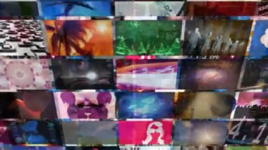 Video duvar 3d montaj (Loop)
