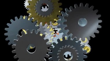 Dişliler Tornalama - 3d Fly Through (+ Alpha Mat)