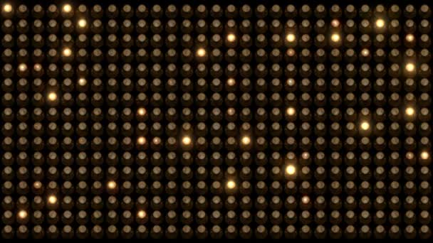 Ampoules Flash sur le mur 