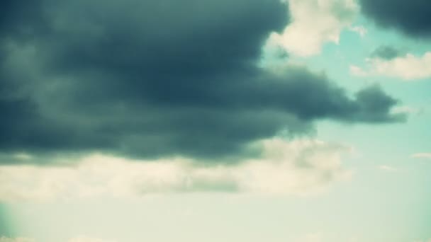 Nubes de tormenta en movimiento rápido Time-Lapse (HD ) — Vídeos de Stock