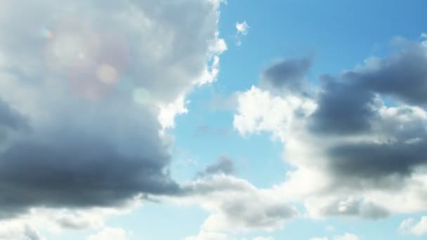 Tempestade em Movimento Rápido Nuvens Time-Lapse (HD ) — Vídeo de Stock