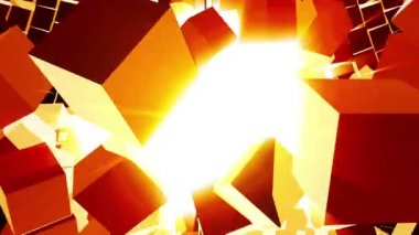 Patlayan Blok Duvar (Parlak Işık Işınları)