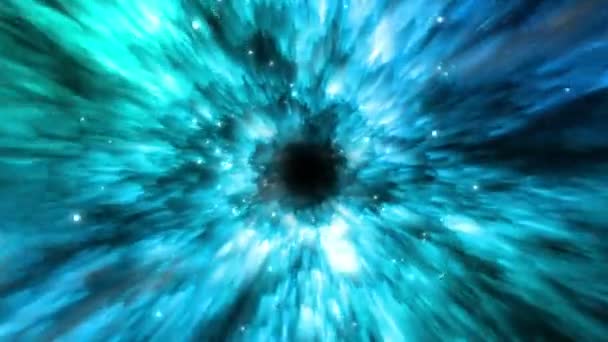 Tunnel spaziale (Wormhole Time Travel ) — Video Stock