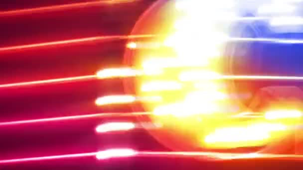 Casino Neon işaret ve şehir ışıkları — Stok video