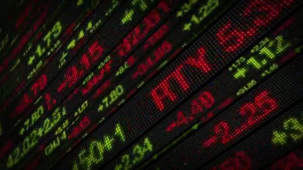 Bourse Tickers Données numériques — Video