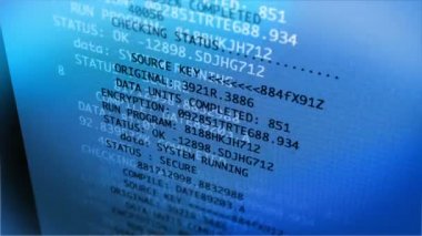 Yüksek teknoloji veri arka plan (Loop)