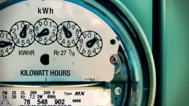 Elektrik sayacı (hızlandırılmış) elektrik