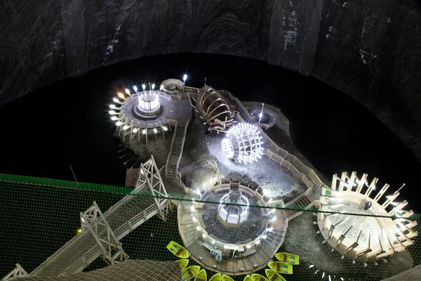 Salt Mine in Turda, Romania — Stock Photo, Image