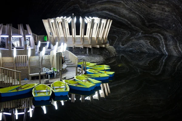 Salt Mine in Turda, Romania — Stock Photo, Image