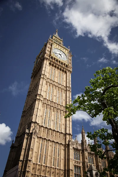 Big Ben da vicino, Londra, Regno Unito — Foto Stock