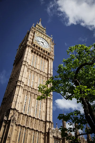 Big Ben da vicino, Londra, Regno Unito — Foto Stock